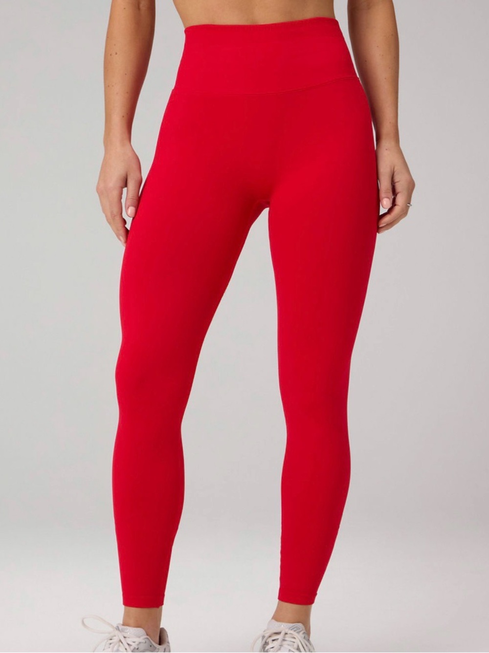 Fabletics High-Waist Seamless Sculpting Leggings - Red ❤️